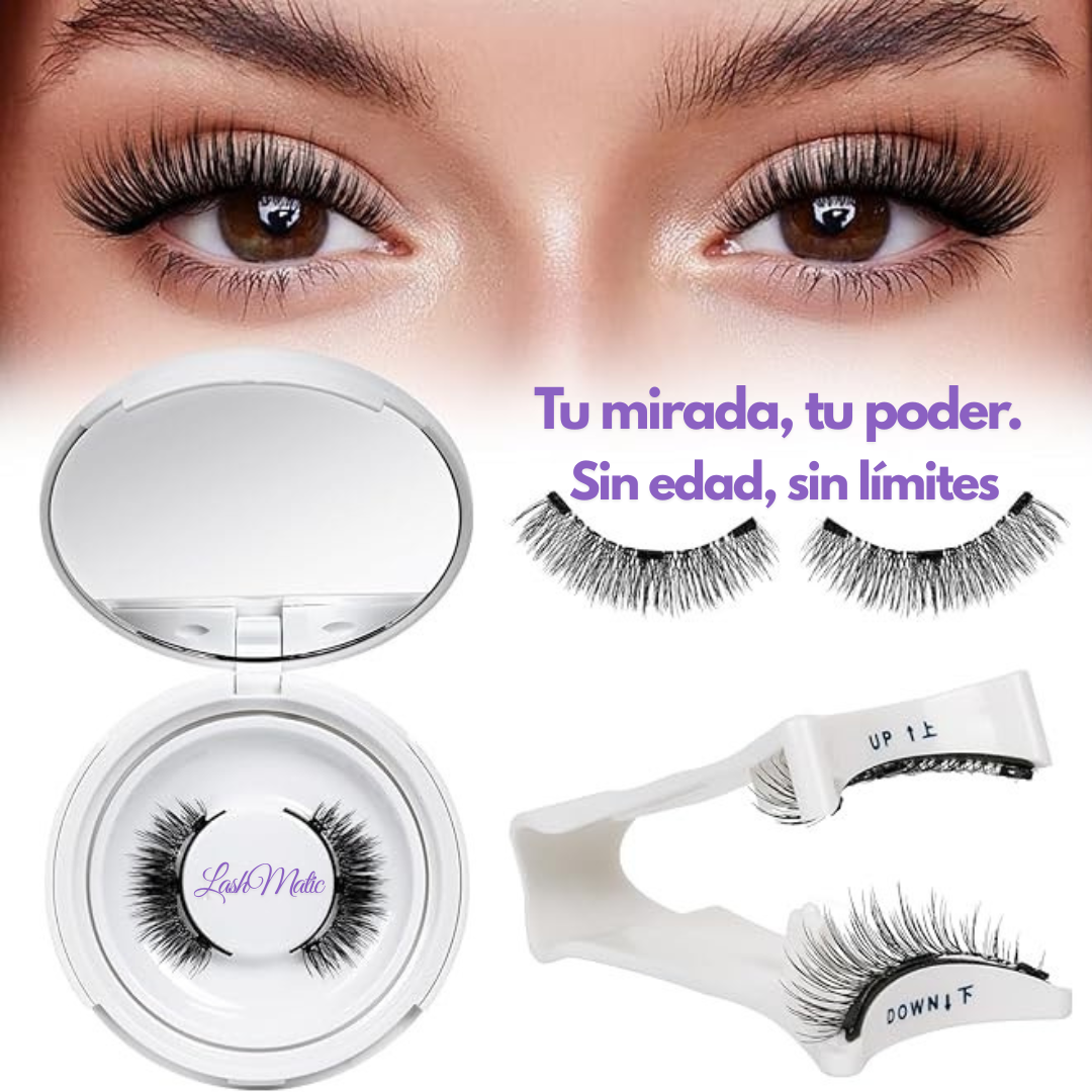 Pestañas Perfectas en segundos + Aplicador Gratis - LashMatic