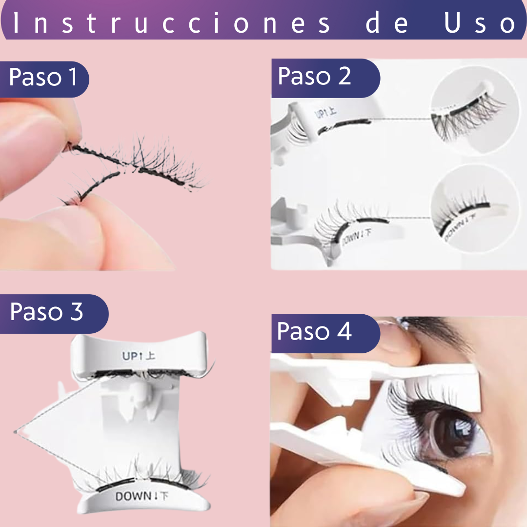 Pestañas Perfectas en segundos + Aplicador Gratis - LashMatic