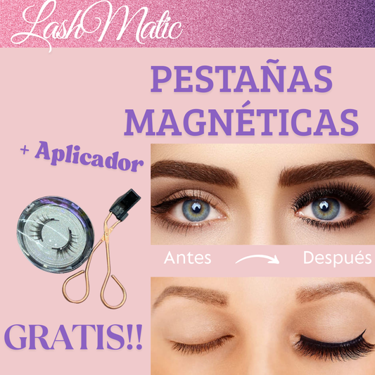 Pestañas Perfectas en segundos + Aplicador Gratis - LashMatic